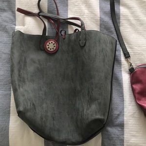 Sydney Love reversible tote and matching purse